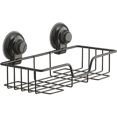 Gedy - Hot - Black - Suction - Shower Caddy Gedy - Hot - Black - Suction - Shower Caddy