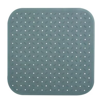 MSV Class Premium Shower Mat - Non-slip, 54x54cm, Gray MSV Class Premium Shower Mat - Non-slip, 54x54cm, Gray