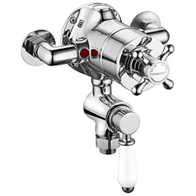 Enki - Downton T88 - Chrome - 1/2" - Shower Valve Enki - Downton T88 - Chrome - 1/2" - Shower Valve