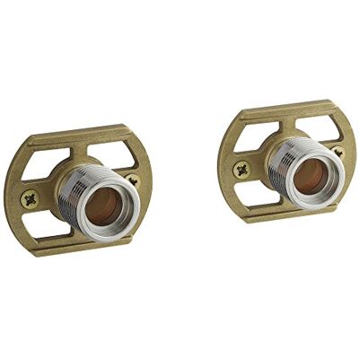 nuie A315 ǀ Modern Bathroom Shower Fixing Fast Fit Brackets for Bar Thermostats, 48mm x 50mm, Chrome nuie A315 ǀ Modern Bathroom Shower Fixing Fast Fit Brackets for Bar Thermostats, 48mm x 50mm, Chrome