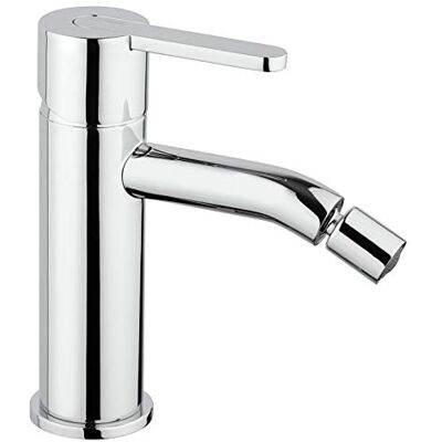 Paini Gaia 306 Chrome Bidet Faucet - Automatic Drain, Monocomando Paini Gaia 306 Chrome Bidet Faucet - Automatic Drain, Monocomando
