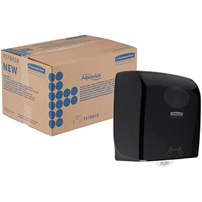Aquarius 7376, Rolled Hand Towel Dispenser, Black, 1 x 1 Dispenser Aquarius 7376, Rolled Hand Towel Dispenser, Black, 1 x 1 Dispenser