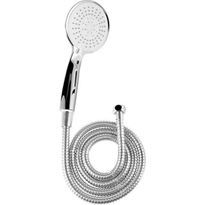 Conmetall Carballo Shower Set chrome-white 5 Spray Modes Conmetall Carballo Shower Set chrome-white 5 Spray Modes