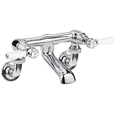 Hudson Reed - White Topaz - Wall Mounted - Bath Filler Tap Hudson Reed - White Topaz - Wall Mounted - Bath Filler Tap