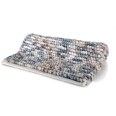 Spirella Bath Mat Shower Mat Microfibre High Pile Fluffy Non-Slip Suitable for Underfloor Heating 60 x 90 cm Berry Spirella Bath Mat Shower Mat Microfibre High Pile Fluffy Non-Slip Suitable for Underfloor Heating 60 x 90 cm Berry