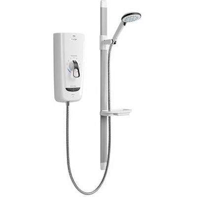 Mira Advance Flex White 8.7Kw Thermostatic Electric Shower - Electric Shower Mira Advance Flex White 8.7Kw Thermostatic Electric Shower - Electric Shower
