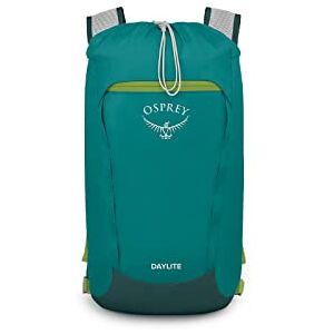 Osprey Daylite Cinch Pack Unisex Lifestyle Backpack Escapade Green/Baikal Green O/S Osprey Daylite Cinch Pack Unisex Lifestyle Backpack Escapade Green/Baikal Green O/S