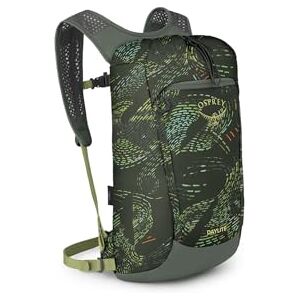 Osprey Daylite Cinch Pack Unisex Lifestyle Backpack Rattan Print/Rocky Brook O/S Osprey Daylite Cinch Pack Unisex Lifestyle Backpack Rattan Print/Rocky Brook O/S