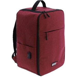 Coronel Tapiocca Airplane cabin travel backpack 40x20x25 Ryanair backpack 40x20x25 Travel cabin backpack Travel backpack adapted for any trip and airline, Coronel Tapioca, red, Estándar, Daypack Coronel Tapiocca Airplane cabin travel backpack 40x20x25 Ryanair backpack 40x20x25 Travel cabin backpack Travel backpack adapted for any trip and airline, Coronel Tapioca, red, Estándar, Daypack