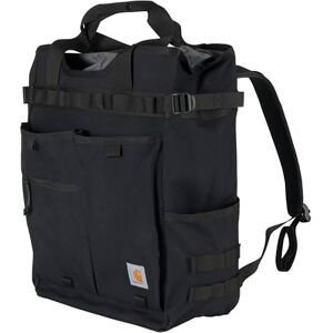 Carhartt Unisex's 28l Nylon Cinch-top Convertible Tote Backpack, Durable Pack with Laptop Sleeve, Black, One Size Carhartt Unisex's 28l Nylon Cinch-top Convertible Tote Backpack, Durable Pack with Laptop Sleeve, Black, One Size