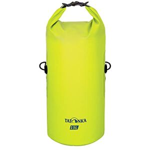 Tatonka WP Stuffbag 15L Lightweight, Waterproof Pack Bag with Roll Closure and 15 Litre Volume (Lime), Lime, 15 litres, Lightweight and Waterproof Pack Sack with roll Closure Tatonka WP Stuffbag 15L Lightweight, Waterproof Pack Bag with Roll Closure and 15 Litre Volume (Lime), Lime, 15 litres, Lightweight and Waterproof Pack Sack with roll Closure