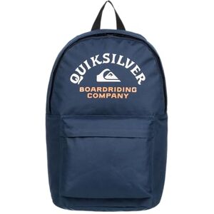 Quiksilver Men's Poster Backpack - Navy Blazer - Daypack, Recycled Polyester Quiksilver Men's Poster Backpack - Navy Blazer - Daypack, Recycled Polyester