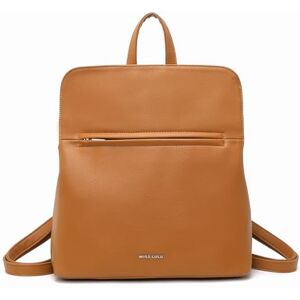 Miss Lulu Women's Fashion Backpack Waterproof Multi-Pockets Casual Daypack Shoulder Bag for Ladies Girls (Brown) Miss Lulu Women's Fashion Backpack Waterproof Multi-Pockets Casual Daypack Shoulder Bag for Ladies Girls (Brown)