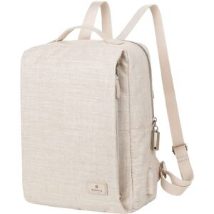 Nordace Siena II Mini Smart Travel Backpack for Women with USB Charging Port, Water Resistant, Beige, Mini, Daypack Backpacks Nordace Siena II Mini Smart Travel Backpack for Women with USB Charging Port, Water Resistant, Beige, Mini, Daypack Backpacks