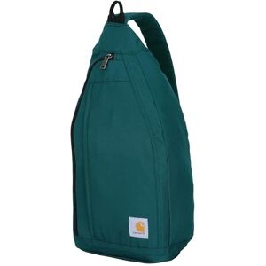 Carhartt Unisex's Durable Sling Bag, Side Release Buckle, Tablet Sleeve and Adjustable Strap, Crossbody Backpack (Greenstone), One Size Carhartt Unisex's Durable Sling Bag, Side Release Buckle, Tablet Sleeve and Adjustable Strap, Crossbody Backpack (Greenstone), One Size