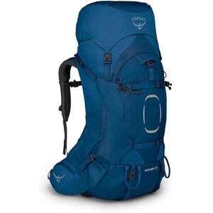 Osprey Aether 55 Men's Backpacking Pack Deep Water Blue L/XL Osprey Aether 55 Men's Backpacking Pack Deep Water Blue L/XL