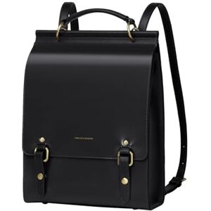Cnoles Cnolés Leather Backpack Purse For Women Fashion Daypacks Ladies Vintage Bag Casual School College Travel Backpacks Large Schoolbag Cnoles Cnolés Leather Backpack Purse For Women Fashion Daypacks Ladies Vintage Bag Casual School College Travel Backpacks Large Schoolbag