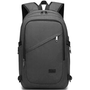 Kono Travel Laptop Backpacks College Backpack for School Anti-Theft 15.6 inch Laptop Rucksack with USB Charging Port Lightweight Laptop Computer Business Work Bag for Men and Women (Dark Gray) Kono Travel Laptop Backpacks College Backpack for School Anti-Theft 15.6 inch Laptop Rucksack with USB Charging Port Lightweight Laptop Computer Business Work Bag for Men and Women (Dark Gray)