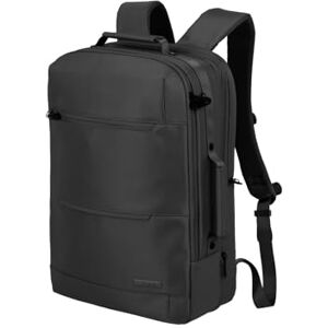 travelite WorKFLOW Hand Luggage Backpack, Laptop Backpack, 15.6 Inches, Travel Backpack Made of Recycled Material with Safety Compartment, black, Rucksack 46 cm, Business travelite WorKFLOW Hand Luggage Backpack, Laptop Backpack, 15.6 Inches, Travel Backpack Made of Recycled Material with Safety Compartment, black, Rucksack 46 cm, Business