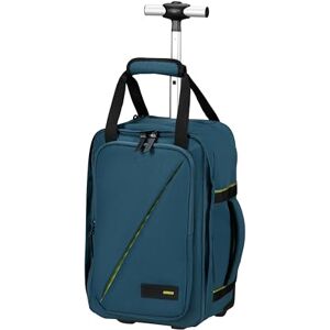American Tourister Take2Cabin Ryanair Cabin Bag 40 x 25 x 20 cm, 20 L, 1.40 kg, Wheeled Backpack, Hand Luggage, Airplane Backpack S Underseat, Blue (Harbor Blue) American Tourister Take2Cabin Ryanair Cabin Bag 40 x 25 x 20 cm, 20 L, 1.40 kg, Wheeled Backpack, Hand Luggage, Airplane Backpack S Underseat, Blue (Harbor Blue)