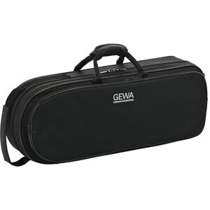 Gewa Trumpet Case for 1 Trumpet (Piston or Rotary Valve), Nylon Fabric, Fibreglass Core, incl. Backpack Straps, Individually Adjustable Interior, Accessory and Sheet Music Pocket, Black Gewa Trumpet Case for 1 Trumpet (Piston or Rotary Valve), Nylon Fabric, Fibreglass Core, incl. Backpack Straps, Individually Adjustable Interior, Accessory and Sheet Music Pocket, Black