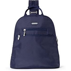 Baggallini Women's Essential Mini Backpack Purse Built-in RFID Card Holder-Convertible Sling Bag with Adjustable Shoulder Strap, Cadet Navy, One Size Baggallini Women's Essential Mini Backpack Purse Built-in RFID Card Holder-Convertible Sling Bag with Adjustable Shoulder Strap, Cadet Navy, One Size