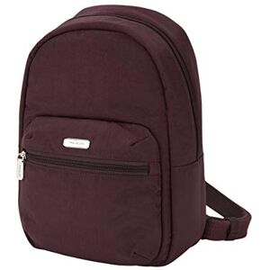 Travelon : Essentials Anti-Theft Backpack, Dark Bordeaux, 8" W x 12" H x 4.5" D, Anti-theft Essentials Small Backpack Travelon : Essentials Anti-Theft Backpack, Dark Bordeaux, 8" W x 12" H x 4.5" D, Anti-theft Essentials Small Backpack