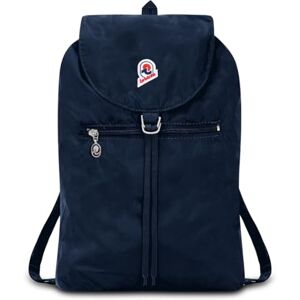Invicta Backpack, VINTAGE GLOSSY, Minisac Drawstring Backpack, Casual Daypack, Unisex, One Size 8 LT, For Day Trips & Free Time, with Hip-Belt, packable, Italian Design, bicolor blue, Invicta Backpack, VINTAGE GLOSSY, Minisac Drawstring Backpack, Casual Daypack, Unisex, One Size 8 LT, For Day Trips & Free Time, with Hip-Belt, packable, Italian Design, bicolor blue,