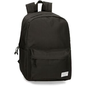 MOVOM Always on The Move School Backpack Adaptable to Cart Black 31.5x45x15cm Polyester 21.26L, Black/White, School Backpack Adaptable to Trolley MOVOM Always on The Move School Backpack Adaptable to Cart Black 31.5x45x15cm Polyester 21.26L, Black/White, School Backpack Adaptable to Trolley