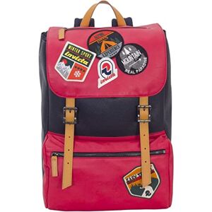 Invicta Backpack, JOLLY BEAR PATCH Knapsack, Casual Daypack, For Office, Day Trips & Commuting, For School, Sport, Free Time, 14'' Laptop Sleeve, Italian Design, blue Invicta Backpack, JOLLY BEAR PATCH Knapsack, Casual Daypack, For Office, Day Trips & Commuting, For School, Sport, Free Time, 14'' Laptop Sleeve, Italian Design, blue