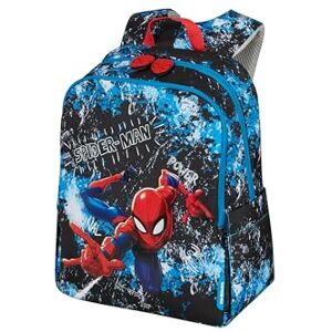 Samsonite Daydream Marvel Spider-Man Kids Backpack, 36 cm, 15 L Ergonomic with Padded Shoulder Straps and Back Panel Reflective Details 2 Bottle Holders Spiderman Mystery Samsonite Daydream Marvel Spider-Man Kids Backpack, 36 cm, 15 L Ergonomic with Padded Shoulder Straps and Back Panel Reflective Details 2 Bottle Holders Spiderman Mystery