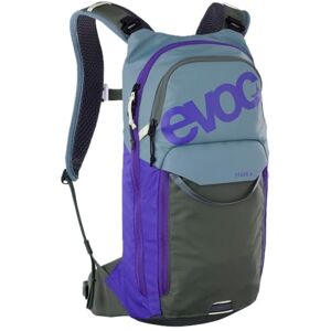 EVOC STAGE 6 Backpack, cycling backpack (Brace link shoulder straps, hiking backpack with Air flow contact system, lightweight & compact, backpack for mountain bikers), Steel Violet Dark Olive EVOC STAGE 6 Backpack, cycling backpack (Brace link shoulder straps, hiking backpack with Air flow contact system, lightweight & compact, backpack for mountain bikers), Steel Violet Dark Olive