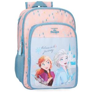 Disney Joumma Frozen Believe in The Journey School Backpack Blue 30x40x13cm Polyester 16.12L, Blue, School Backpack Disney Joumma Frozen Believe in The Journey School Backpack Blue 30x40x13cm Polyester 16.12L, Blue, School Backpack