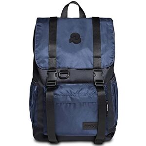 Invicta Backpack, CHAT SOLID, Eco-friendly Knapsack, Book Bag, For Office, Day Trips & Commuting, For School, Sport, Free Time, with Side Pockets & Laptop Sleeve, Italian Design, navy Invicta Backpack, CHAT SOLID, Eco-friendly Knapsack, Book Bag, For Office, Day Trips & Commuting, For School, Sport, Free Time, with Side Pockets & Laptop Sleeve, Italian Design, navy