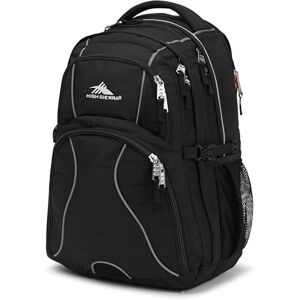 High Sierra Swerve Laptop Backpack, Black, One Size, Swerve Laptop Backpack High Sierra Swerve Laptop Backpack, Black, One Size, Swerve Laptop Backpack