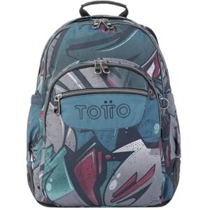 TOTTO School Backpack Eco-Friendly Crayoles - 20L Capacity TOTTO School Backpack Eco-Friendly Crayoles - 20L Capacity