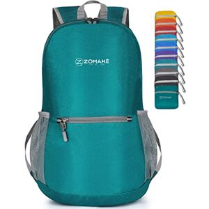 ZOMAKE Ultra Lightweight Foldable Backpack,Packable Rucksack 20L Small Walking Rucksacks Water Resistant Travel Daypack For Men Women Outdoor Hiking(Lake Green) ZOMAKE Ultra Lightweight Foldable Backpack,Packable Rucksack 20L Small Walking Rucksacks Water Resistant Travel Daypack For Men Women Outdoor Hiking(Lake Green)