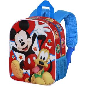 Disney Mickey Mouse Star-Elite 3D Backpack, Multicolour, 25 x 30 cm, Capacity 7 L Disney Mickey Mouse Star-Elite 3D Backpack, Multicolour, 25 x 30 cm, Capacity 7 L
