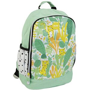MILAN Hide & Seek Small School Backpack Green and Yellow MILAN Hide & Seek Small School Backpack Green and Yellow