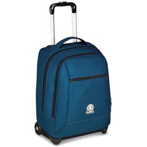 Invicta New Benin Solid Fixed School Trolley Blue, 2 in 1, Double Use, Trolley and Backpack, School and Travel Backpack, Boy and Girl, Blue, Taglia Unica, Modern Invicta New Benin Solid Fixed School Trolley Blue, 2 in 1, Double Use, Trolley and Backpack, School and Travel Backpack, Boy and Girl, Blue, Taglia Unica, Modern