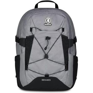 Invicta Moab Solid Double Compartment School Backpack, Grey, Bottle Pocket, 15.6 Inch Laptop Pocket, Maxi Capacity, Equipped Inner Pocket, School and Travel Backpack, Boy and Girl, grey, Taglia unica, Invicta Moab Solid Double Compartment School Backpack, Grey, Bottle Pocket, 15.6 Inch Laptop Pocket, Maxi Capacity, Equipped Inner Pocket, School and Travel Backpack, Boy and Girl, grey, Taglia unica,