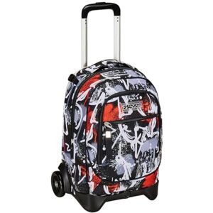 Seven New Tech Trolley 2 Wheels, Spray Me, Black, 3 in 1, Triple Use, Backpack with Detachable Trolley, Travel School Backpack, Child Boy., Black, Taglia Unica, School Seven New Tech Trolley 2 Wheels, Spray Me, Black, 3 in 1, Triple Use, Backpack with Detachable Trolley, Travel School Backpack, Child Boy., Black, Taglia Unica, School