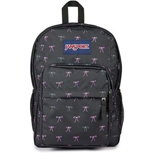 JANSPORT Big Day Pack Large Backpack, 15 Inch Laptop Compartment, 43.5 x 19 x 32.5 cm, Bad Bows, Black JANSPORT Big Day Pack Large Backpack, 15 Inch Laptop Compartment, 43.5 x 19 x 32.5 cm, Bad Bows, Black