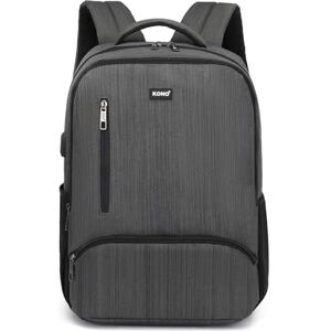 Kono Backpack Mens Laptop Backpack 15.6 Inch Laptop Bag School Bag Boys Travel Rucksack for Men (Grey) Kono Backpack Mens Laptop Backpack 15.6 Inch Laptop Bag School Bag Boys Travel Rucksack for Men (Grey)