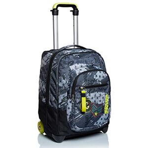 Seven Rolling backpack, FLY STARS Wheeled Book Bag, 2 in 1, Backpack + Trolley, for Teen, Girls&Boys, For School, Sport, Free Time, Laptop Sleeve, Italian Design, multicolor Seven Rolling backpack, FLY STARS Wheeled Book Bag, 2 in 1, Backpack + Trolley, for Teen, Girls&Boys, For School, Sport, Free Time, Laptop Sleeve, Italian Design, multicolor