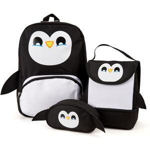Zappi Co Unisex Kid's Zappi Backpack Luggage, Penguin Set, One Size Zappi Co Unisex Kid's Zappi Backpack Luggage, Penguin Set, One Size