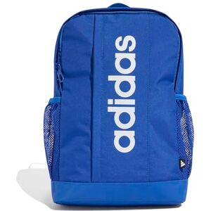 adidas Unisex Kids KIDS LINEAR BACKPACK, team royal blue/white, One size adidas Unisex Kids KIDS LINEAR BACKPACK, team royal blue/white, One size