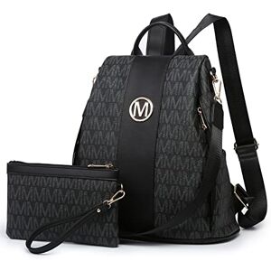 MKP COLLECTION Women Fashion Backpack Multi Pockets Anti-Theft Rucksack Ladies Travel Shoulder Bag Handbag Set 2pcs - Backpack MKP COLLECTION Women Fashion Backpack Multi Pockets Anti-Theft Rucksack Ladies Travel Shoulder Bag Handbag Set 2pcs - Backpack