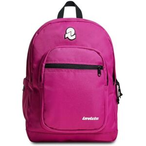 Invicta Jelek Plain School Backpack, Super Large Double Compartment Backpack, with PC Pocket, Bottle Pocket and Organiser Pocket, School, Leisure and Travel, Women Girl Man Boy, Pink (Fuchsia), Taglia Invicta Jelek Plain School Backpack, Super Large Double Compartment Backpack, with PC Pocket, Bottle Pocket and Organiser Pocket, School, Leisure and Travel, Women Girl Man Boy, Pink (Fuchsia), Taglia