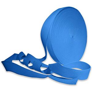 Habercrafts 38mm Heavy Duty Cotton Blend Webbing Belt Strap for Bag Straps, Rucksack, Backpacks, Luggage, Cargo Strapping (Blue, 1.5 Inch, 20 Meters) Habercrafts 38mm Heavy Duty Cotton Blend Webbing Belt Strap for Bag Straps, Rucksack, Backpacks, Luggage, Cargo Strapping (Blue, 1.5 Inch, 20 Meters)